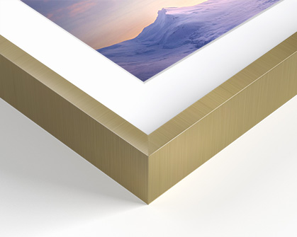 Aluminium Profil 180 - 220 Or brossé